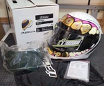 Icon Airform Full-face Helmet, Grillz 0101-13332 White, Size: Medium. Fixed Price $299.99.