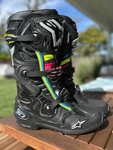 Alpinestars Tech 10 Supervented Boots - Black Hue Closeout. Fixed Price $569.95.