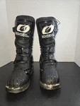 O'neal Rider Boots Off-road Mx Motocross Black Youth 4. Fixed Price $79.95.