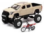 New Ray Toys Toyota Tundra Pro Lifted Truck & Honda Dirt Bike 1:32 Scale Set. Fixed Price $41.78.