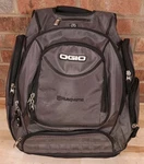 Ogio Metro Husqvarna Ballistic Nylon Backpack Laptop Gray Travel Bag. Fixed Price $28.00.