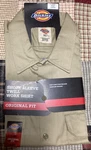Dickies Men Short Sleeve Work Shirt Rn 20697 - Durable Twill For Xl Nwt. Fixed Price $20.00.