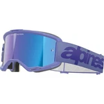 Alpinestars Vision 5 Wordmark Goggles Purple/blue Mirror. Fixed Price $59.95.