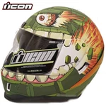 Icon Airform Grenadier Graphic Full Face Helmet (clear Shield Only) Size Large. Fixed Price $79.99.