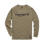 Triumph Bettmann Long Sleeve Khaki Waffle Tee - MTLS21011. Fixed Price $77.00.