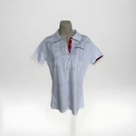 Porsche White Polo Shirt Racing Collection Women Euro Us Euc Logo. Fixed Price $45.00.