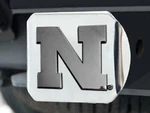 Nebraska Conhuskers Heavy Metal Trailer Hitch Cover New Ncaa Car Auto Truck 2". Fixed Price $23.95.