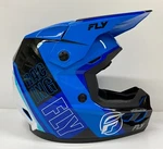 Fly Racing Kinetic Rally Offroad Helmet - Blue Black White Xl. Fixed Price $159.95.