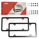 2PCS Black Stainless Steel License Plate Frame Screw Caps /slim 4HOLE. Fixed Price $17.99.