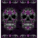Lethal Threat Neck Scarves - NS90807 Floral Skull Osfm. Fixed Price $25.42.