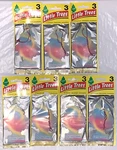Lot Of 8 Little Trees Brand Cotton Candy Car Air Fresheners 3 Pack - New. Fixed Price $19.59.