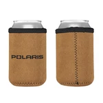 Polaris Branded Premium Coozie Soft Flexible Insulated Material Can Bottle Brown. Fixed Price $8.95.