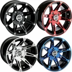 Moose 387X Wheel - Machined Rear 12X8 4/156 4+4. Fixed Price $117.99.