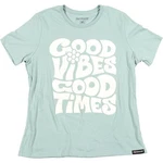 Fasthouse Groove Ss Tee Womens Dust Blue Large -open Box. Fixed Price $30.00.