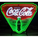 Neonetics 5CCICE Coca-cola Cold Shield Sign. Fixed Price $680.69.