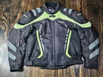 Cortech Yellow Gx Sport 3.0 Textile Motorcycle Jacket Blk Mens Xlg 44. Fixed Price $59.99.