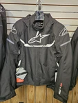 New Alpinestars T-sp Waterproof Street Jacket Black/white. Fixed Price $184.99.