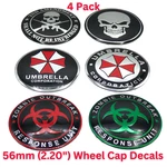 (pack Of 4) Wheel Center Cap Decals Emblems Sticker Choose Your Style 2.20" 56MM. Fixed Price $8.84.