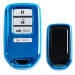 Chrome Blue Tpu Key Fob Case For Honda Accord Civic Pilot Crv Hrv Odyssey, Etc. Fixed Price $10.89.