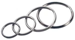Hillman 701288 Assorted Split Key Rings Package, Silver One Size, Nickel. Fixed Price $7.14.
