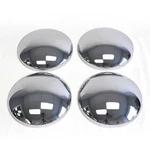 10-1/8 Chrome Baby Moons Center Hubcaps Steel Wheel Cover Hot Rod Smoothie. Fixed Price $56.99.