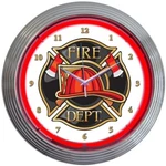 Neonetics 8FIRED Department 15 Inches Clock. Fixed Price $66.99.
