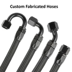 Custom 6AN 8AN 10AN Stainless Braided Cpe Fuel Hose Oil Cooler Line With Fitting. Fixed Price $47.76.