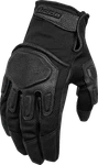 Icon Punchup Ce Gloves Black 2XL 33014592. Fixed Price $45.00.