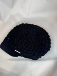 Harley Davidson Women Black Chunky Knit Beanie Hat Crochet Winter Cap RN103819. Fixed Price $24.95.