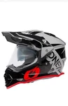 Oneal Sierra Helmet Size Xl Gray/black/red New. Fixed Price $154.00.