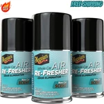 Meguiars G16402PK3 New Car Scent Air Re-fresher Odor Eliminator Pack Of. Fixed Price $34.17.