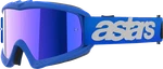 Alpinestars Youth Vision Blaze Goggles Blue Mirror Lens 5140425-7271. Fixed Price $42.90.