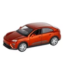 Porsche Macan, Pullback, Papaya, 1:43. Fixed Price $30.02.