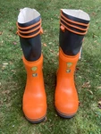 Husqvarna Light 28 Boots Womens Size 8.5 Steel Toe Protective Forestry. Fixed Price $85.00.