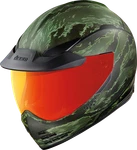 Icon Domain Tiger's Blood Full Face Helmet Green Xl 010114927. Fixed Price $295.00.