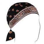 Zan Motley Tube - Classic Bandana Orange/black T197. Fixed Price $21.16.