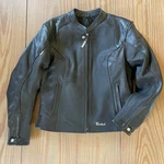 Cortech Lnx Black Leather Motorcycle Street Jacket Zipout Liner Women XL/14 Read. Fixed Price $110.00.