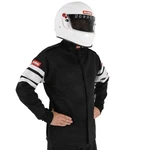 Racequip 121005RQP 120 Series Driving Jacket Sfi 3.2A/5 Black/white Stripe Large. Fixed Price $204.95.