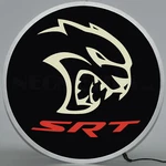Dodge Hellcat Srt 15" Slim Backlit Led Wall Mount Lighted Sign Neonetics 7HELLC. Fixed Price $209.99.