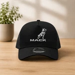 Mack Trucks Logo Embroidered Trucker Hat - Black Mesh Semi Driver Cap. Fixed Price $24.99.