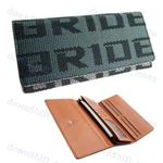 Women Ladies Brown Wallet Clutch Trifold Fabric Leather Gradation Bride Racing. Fixed Price $14.69.