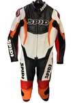 Men's Spidi Racing 1 2 Piece Motorbike Suit Motorcycle Biker Leather. Fixed Price $362.01.