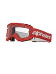Alpinestars Vision 3 Mx Atv Mtb Off Road Goggle (red - Clear Lens). Fixed Price $32.95.