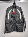 Fulmer Rain Reflective, Riding Jacket. Mens Med Black W/gray & White Nwt. Fixed Price $58.00.