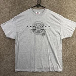 Vintage Steve & Barry's Chrysler T-shirt Size 2XL Gray Short Sleeve. Fixed Price $10.00.