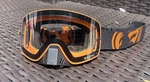 New Orange Mens Dragon Alliance Nfx 5 Goggles With Carrying Bag. Fixed Price $24.99.