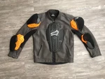 Alpinestars Topanga Leather Men's Motorcycle Jacket Brown X-large. Fixed Price $280.00.