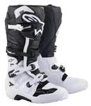 Alpinestars Tech 7 Dirtbike Off Road Boots Size 12 White Black Mx. Fixed Price $339.99.