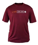 Ridetech 88085320 (m) T-shirt Live On Air Sport Red Medium. Fixed Price $20.00.