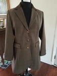 Joe Browns Long-line Blazer Coat Jacket Country Check Size 18/14 Uk/us Free Ship. Fixed Price $35.00.